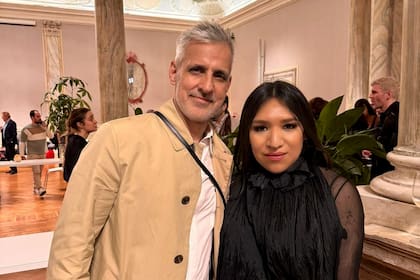Chola Poblete y Adriano Pedrosa, curador de la Bienal de Venecia