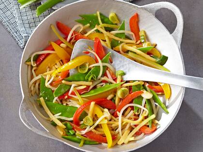 Chop suey vegano