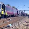 Dos trenes de alta velocidad chocaron en el norte de Londres