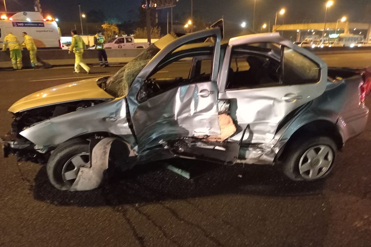 Choque en Panamericana