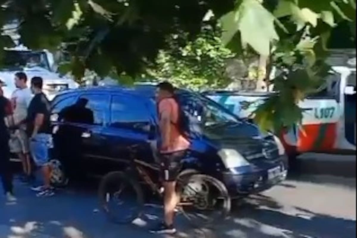 Choque en Barracas, un muerto.