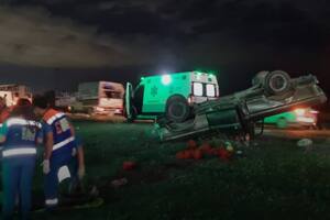 Choque en cadena en Mendoza