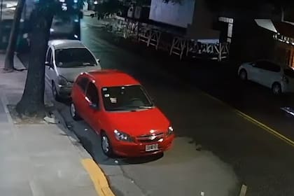 Choque en cadena en el barrio porteño de Caballito.