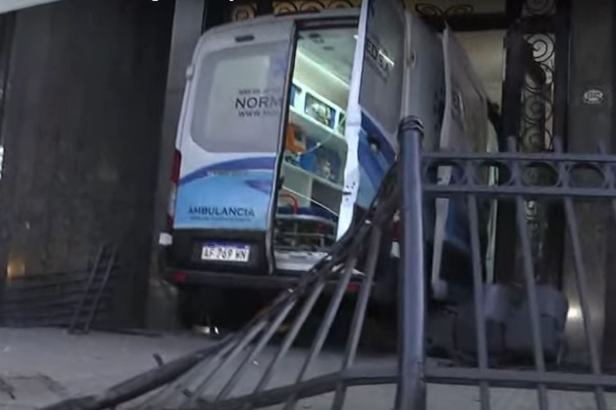 Choque en Callao y Las Heras