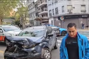 Choque en Gorriti y Godoy Cruz