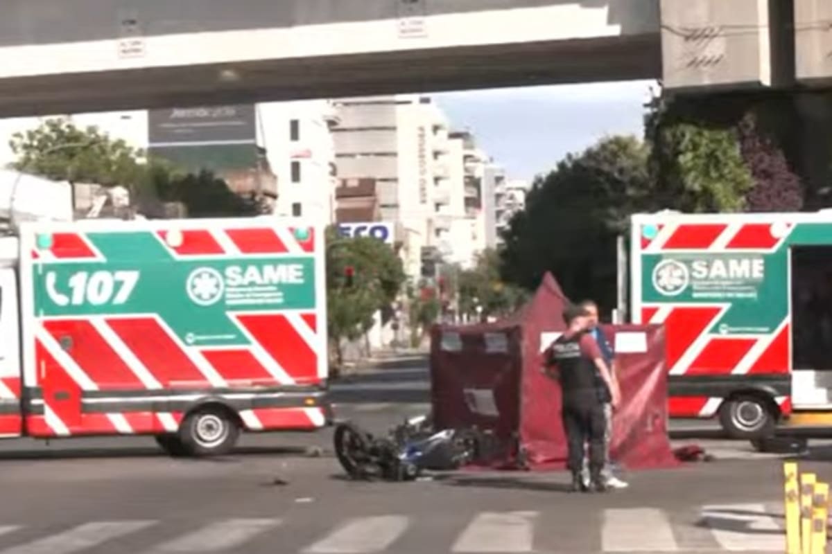 Choque en Juan B. Justo y Avenida Córdoba