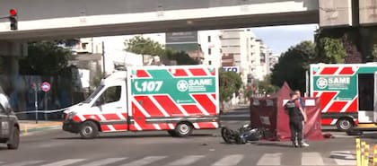 Choque en Juan B. Justo y Avenida Córdoba