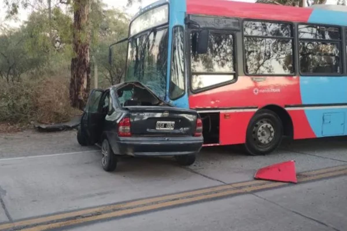 Choque en Las Heras, Mendoza