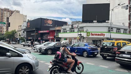 Choque en Scalabrini Ortiz y Córdoba