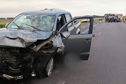 Choque fatal en ruta 3: dos muertos