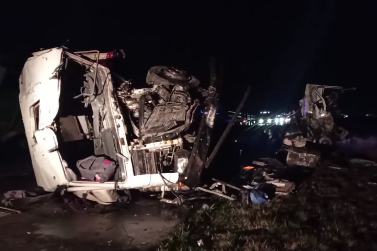 Choque frontal en la ruta 51 a la altura de Olavarría