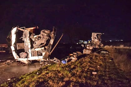 Choque frontal en la ruta 51 a la altura de Olavarría