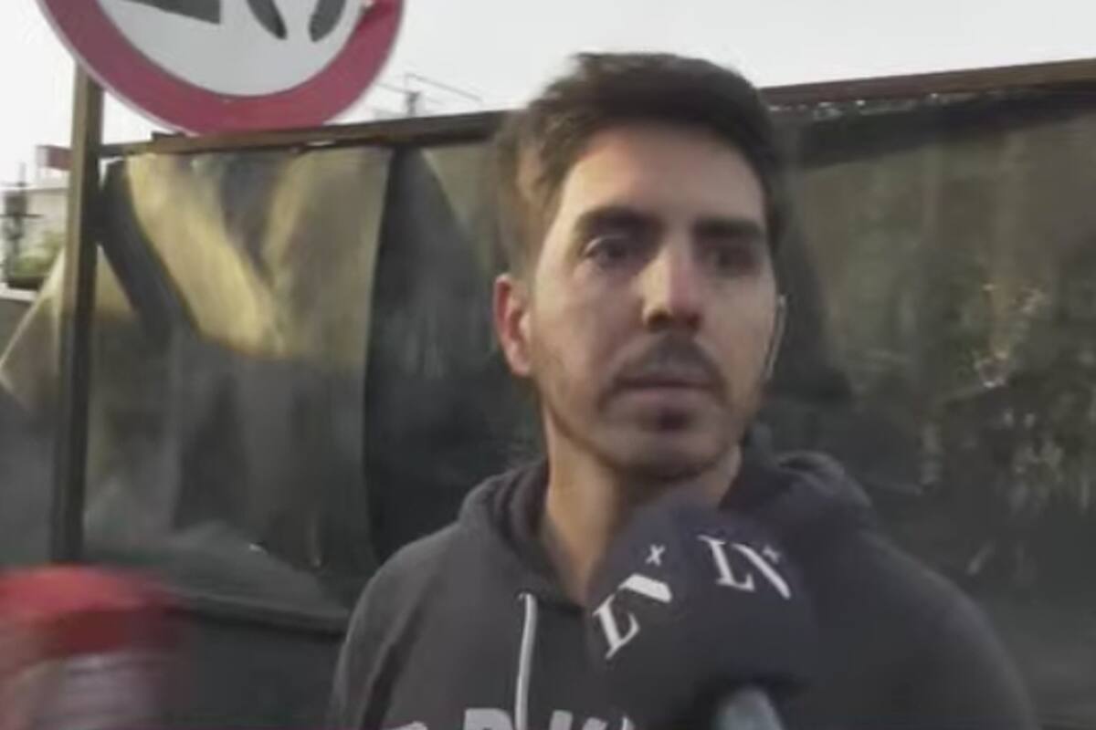 Choque múltiple en la autopista 25 de Mayo