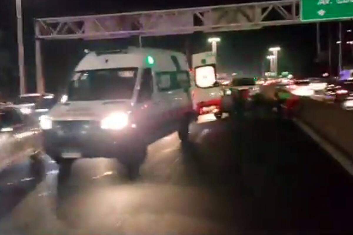 Choque múltiple en la General Paz mano al Riachuelo