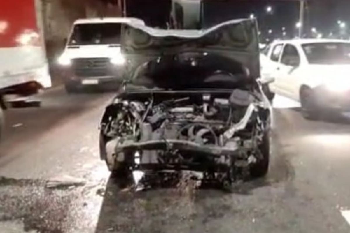 Choque múltiple sobre la avenida General Paz