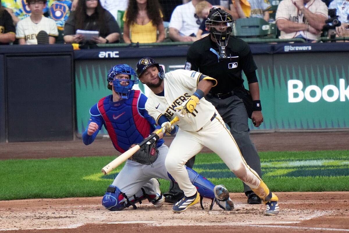 Chourio sigue en duda para Cerveceros de cara al segundo juego ante Cachorros