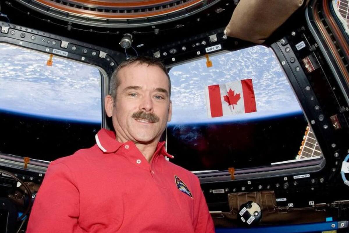 Chris Hadfield fue el primer canadiense en estar en el espacio