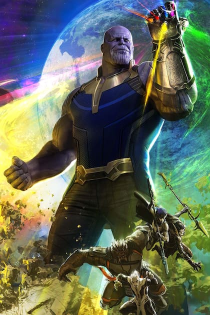 El arte conceptual de Avengers: Infinity War, con todos los personajes involucrados