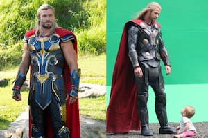 Chris Hemsworth le dedicó un mensaje a su hija luego de compartir un rodaje con ella