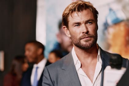 Chris Hemsworth llegó a Brasil para presentar su nueva película de Netflix, Misión de rescate 2