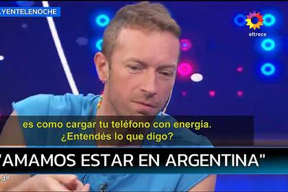 Chris Martin habló largo y tendido sobre su relación con la Argentina