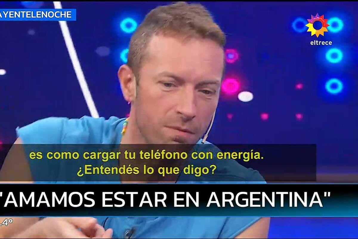 Chris Martin habló largo y tendido sobre su relación con la Argentina