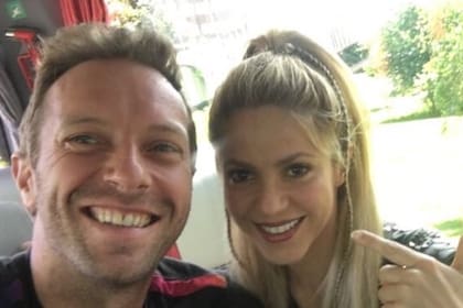 Chris Martin y Shakira, una amistad impensada
