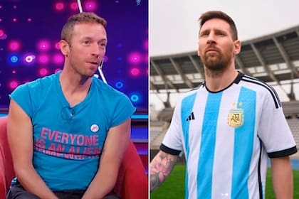 Chris Martin y su jugado vaticinio para la final del Mundial de Qatar: “Lionel Messi es el mejor de todos los tiempos; estamos en desventaja”