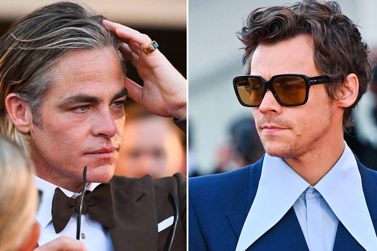 Chris Pine reveló qué le dijo Harry Styles en el festival de Venecia