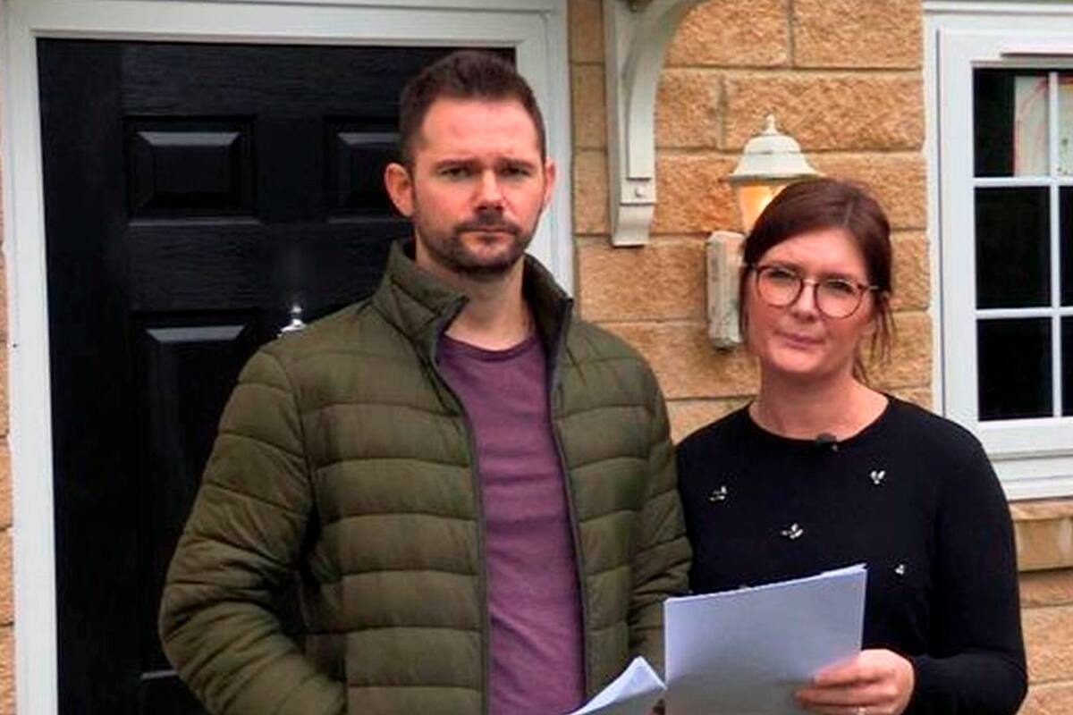 Christian and Stephanie Oliver hicieron el trámite para refinanciar la hipoteca y se llevaron la peor sorpresa de todas