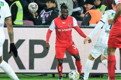 Christian Atsu, jugando para Hatayspor de Turquía