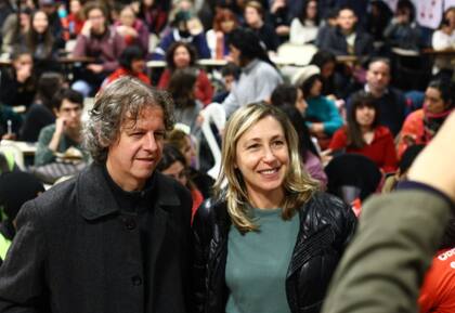 Christian Castillo y Myriam Bregman, los candidatos de la izquierda en la Ciudad