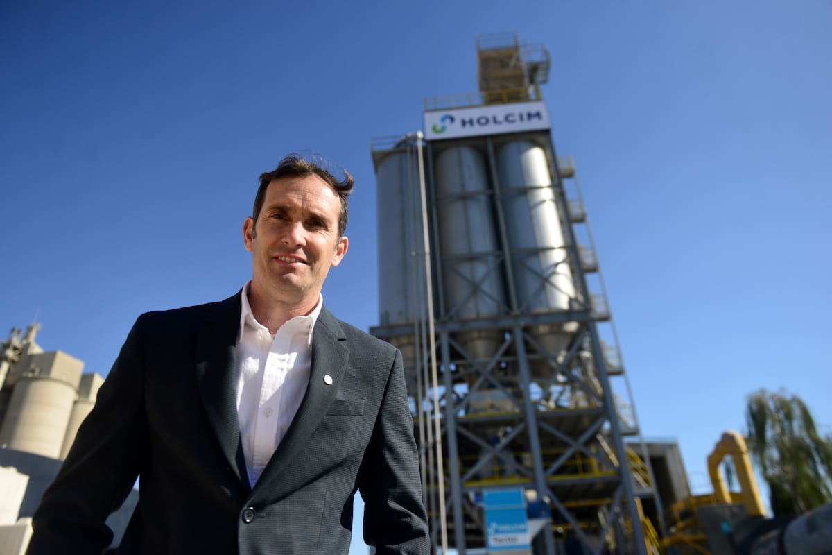Christian Dedeu, CEO de Holcim en la Argentina.