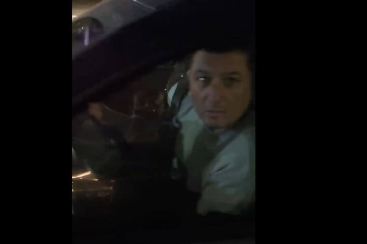 Christian Enrique Crocetti tiene prohibido manejar por haber matado a dos personas en un accidente vial, pero fue encontrado al volante de un vehículo
