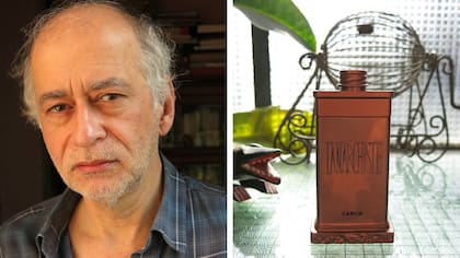 Christian Ferrer. "Sólo es un frasco de perfume, que me recuerda que hasta las palabras más ásperas pueden ser envasadas y puestas en comercio. Y sin embargo, el aroma ácido de este perfume en particular tiende a diseminarse a gusto y placer, para todos y para nadie." Fotos: María Aramburú