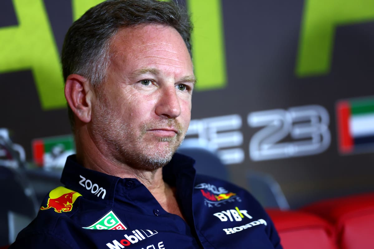 Christian Horner negó sistemáticamente las acusaciones que cayeron en su contra