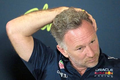 Christian Horner no quiere renunciar al dinero que le corresponde por el final de su vínculo con Red Bull. (AP Photo/Darko Bandic)