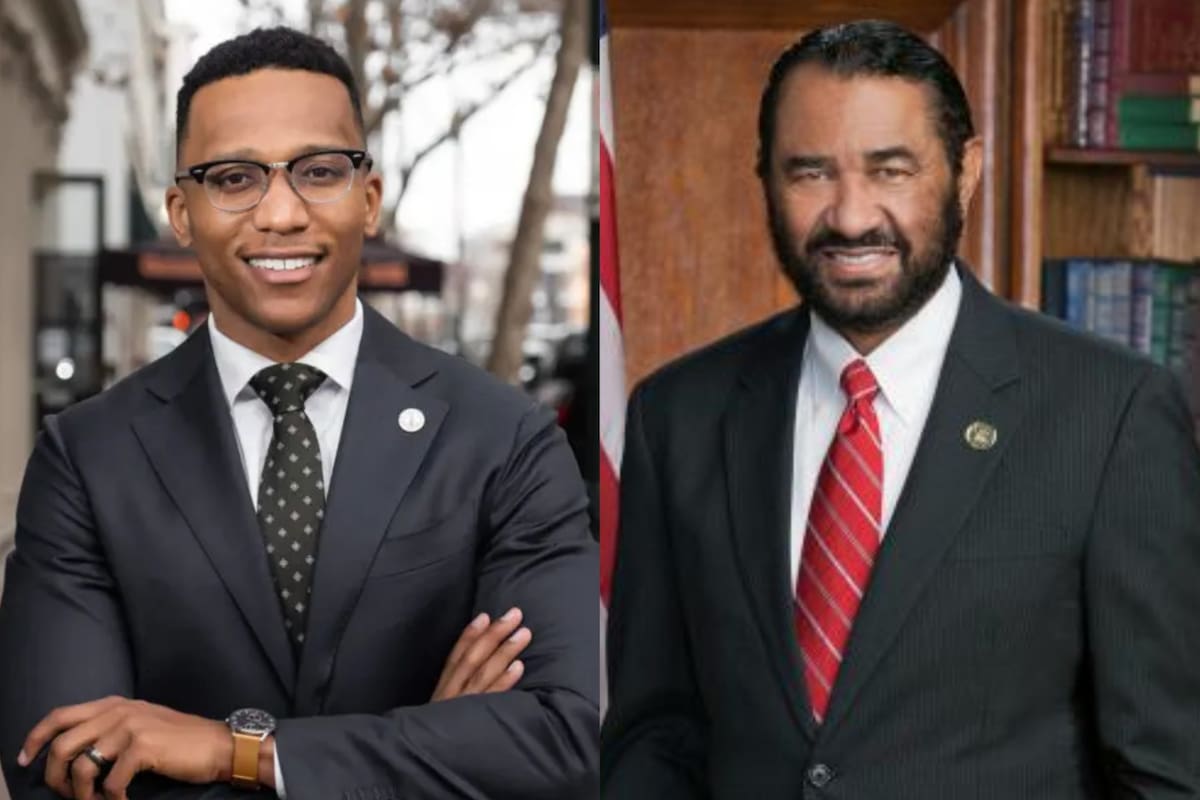 Christian Menefee, de 38 años, derrotó al veterano congresista Al Green y ganó la nominación demócrata para el Distrito 18