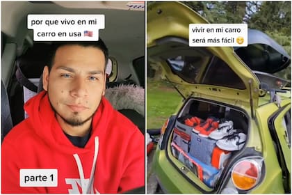 Christian Muñoz muestra en TikTok cómo es su vida viviendo en su auto