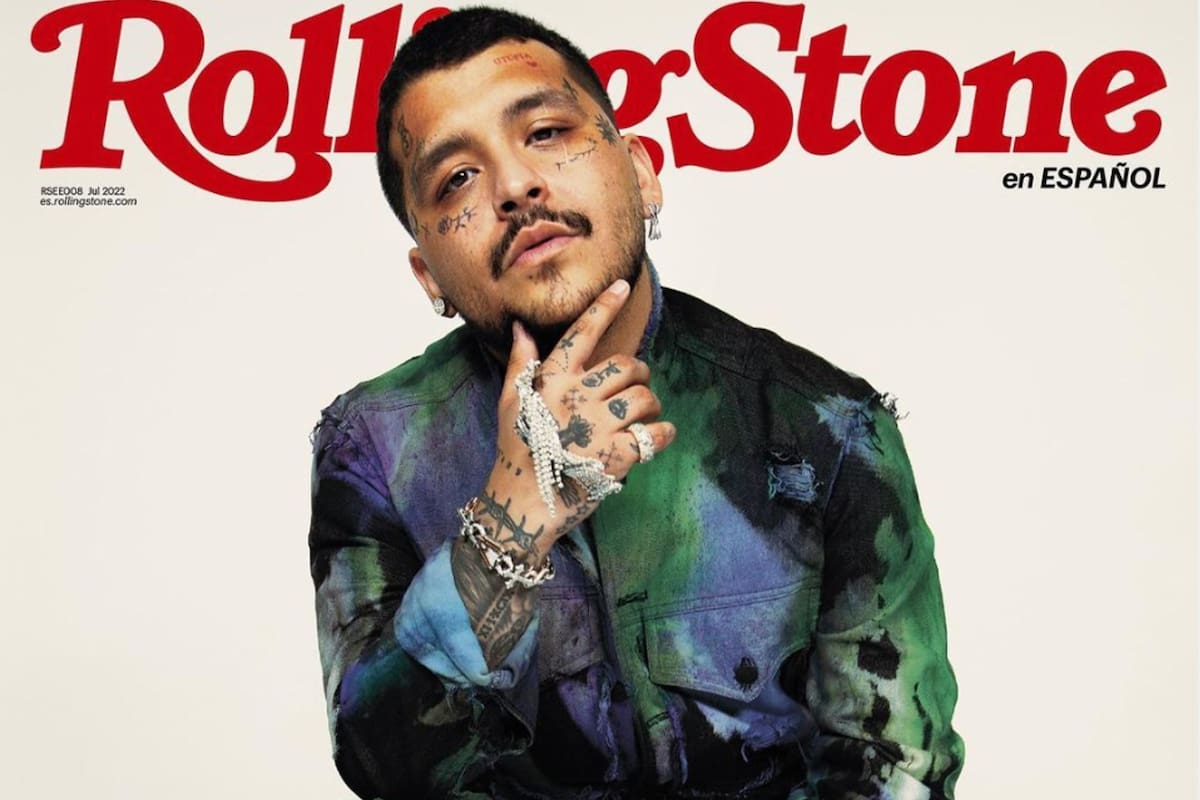 Christian Nodal protagonizó la portada de la revista Rolling Stone