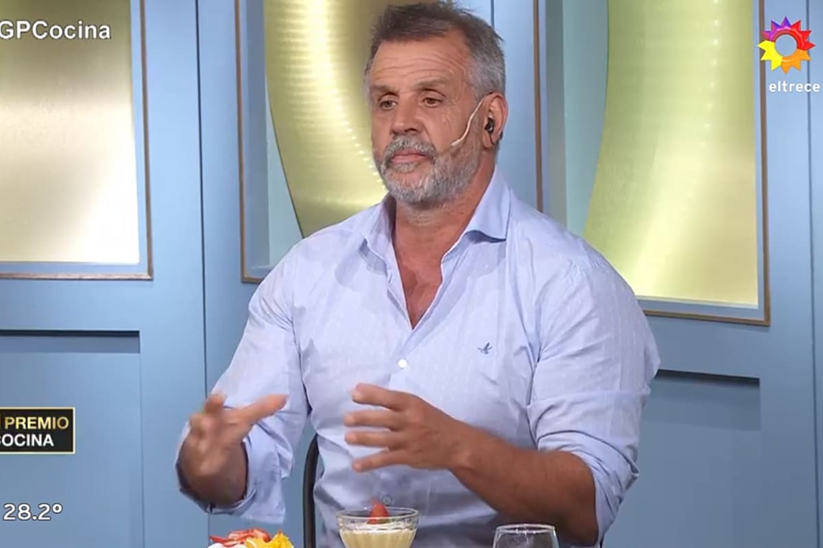 Christian Peterse durísimo con un participante