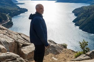 Christian Petersen fue duramente cuestionado por un guía del volcán Lanín