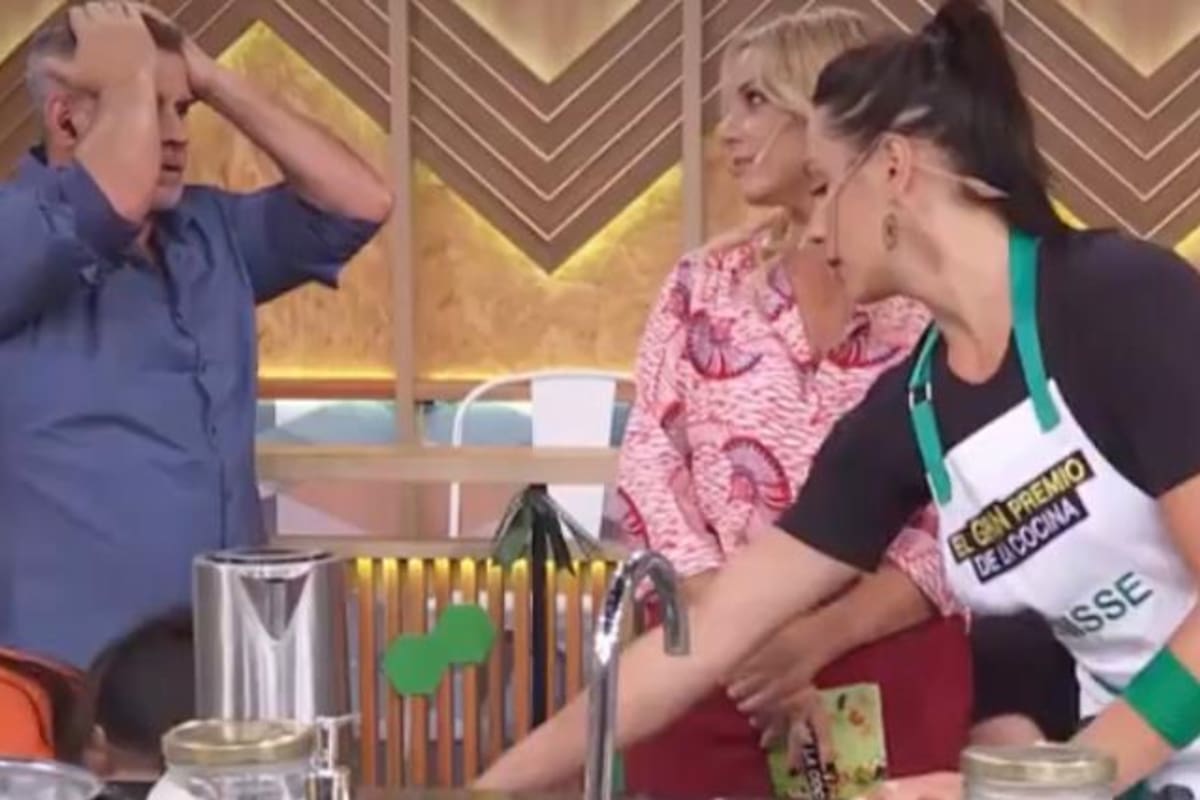 Christian Petersen se indignó con el error que cometió una de las participantes del equipo verde