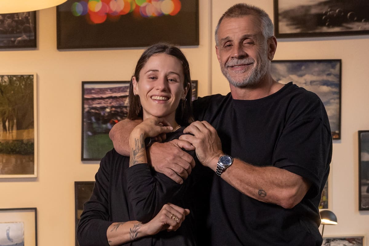 Christian Petersen tiene 26 años de diferencia con su novia Sofía