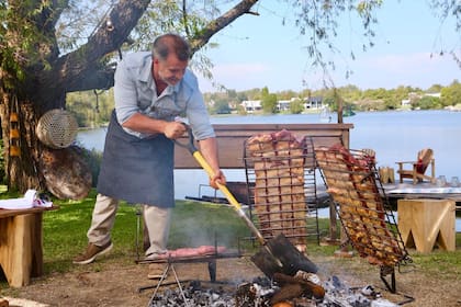 Christian Petersen, uno de los jurados del Campeonato Federal del Asado