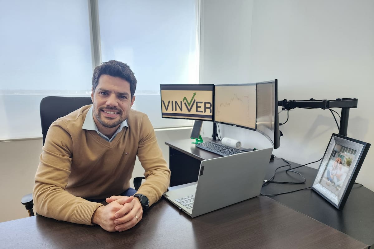 Christian Salomón, CEO de Vinver, donde arrancó con una pasantía