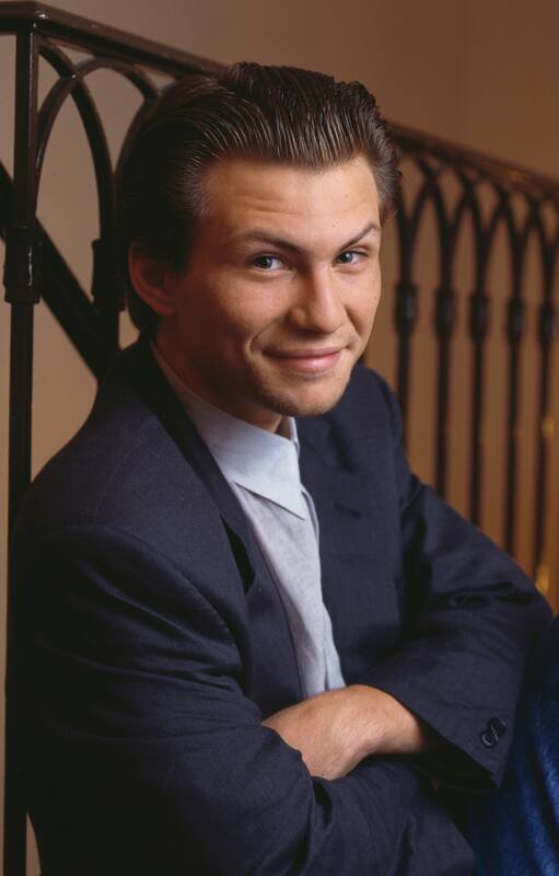 Christian Slater, a principios de los años noventa cuando era uno de los actores más solicitados de Hollywood