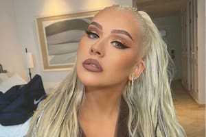 Christina Aguilera festejó sus 44 años con una sensual foto en topless