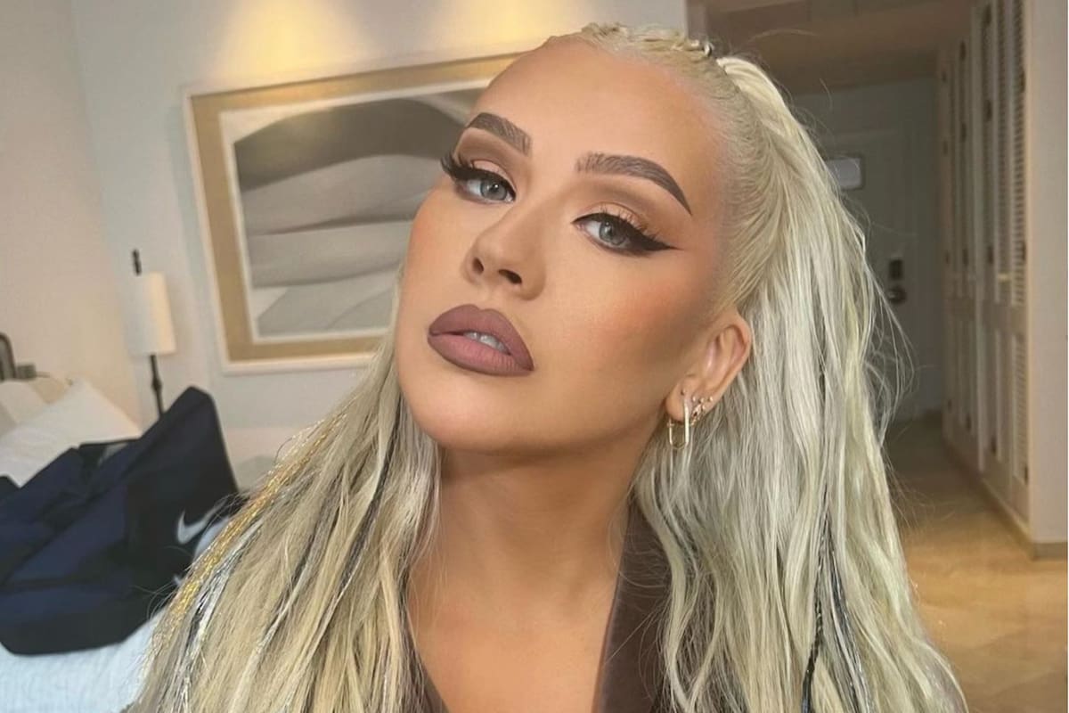 Christina Aguilera presentó el que considera su trabajo más personal, “No es que te extrañe”