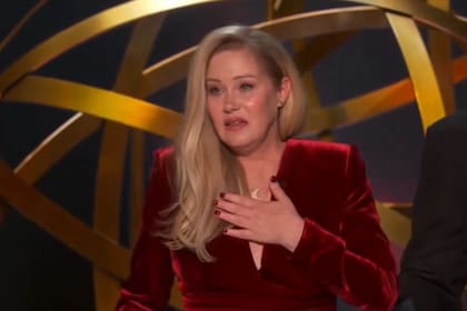 Christina Applegate se emocionó en los Premios Emmy